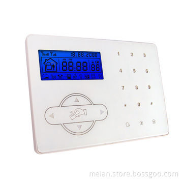 Home Alarm, LCD Display 40 Zones Contact ID/GSM/PSTN Module, Landline Cellphone SIM Card